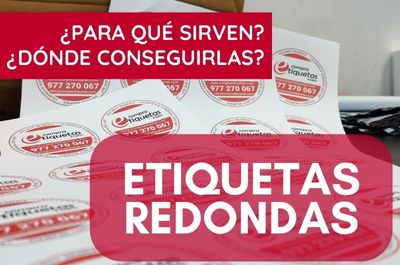 Etiquetas redondas para imprimir blancas - Comprar etiquetas redondas - tienda etiquetas apli
